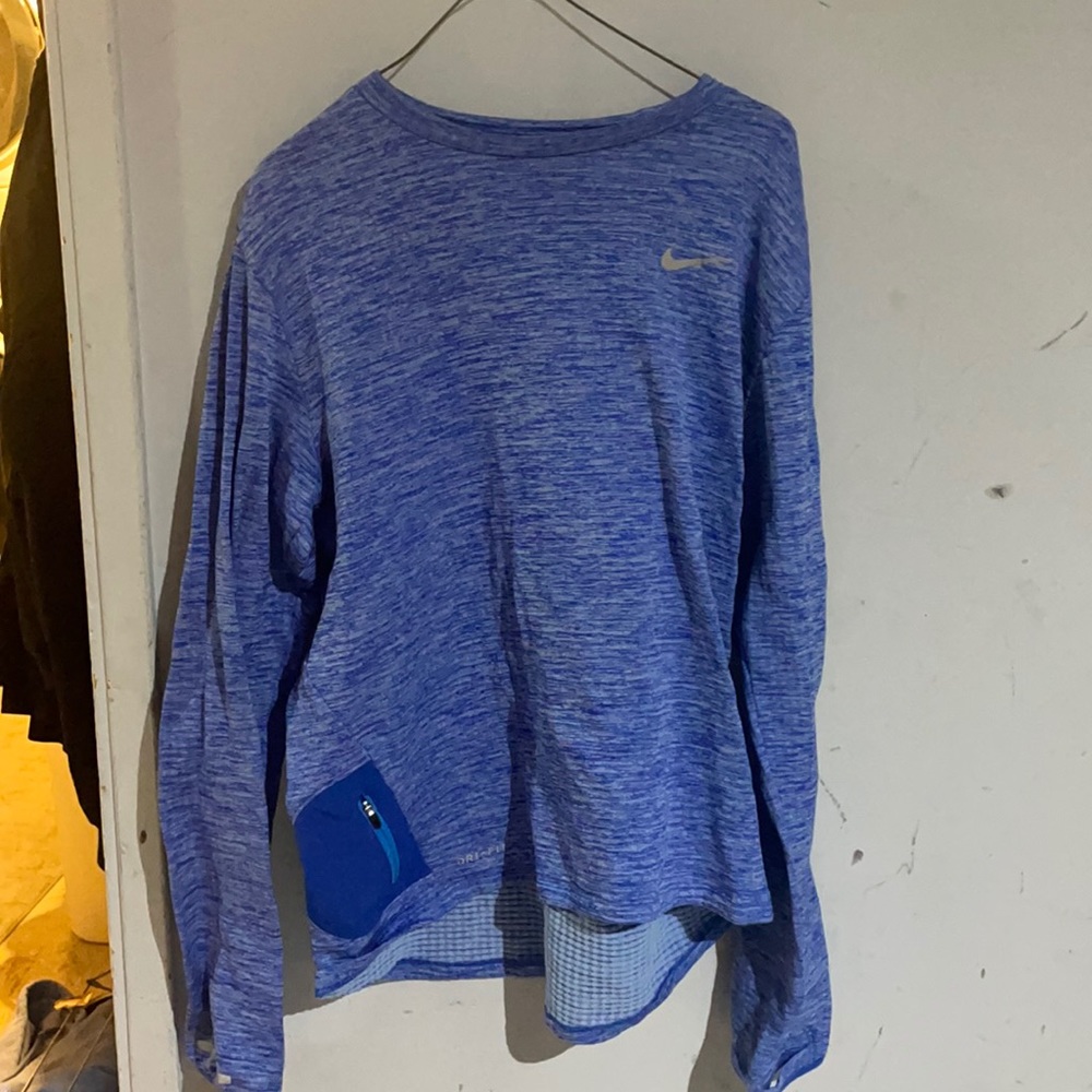 🎉2 for $20🎉  blue nike running long sleeve